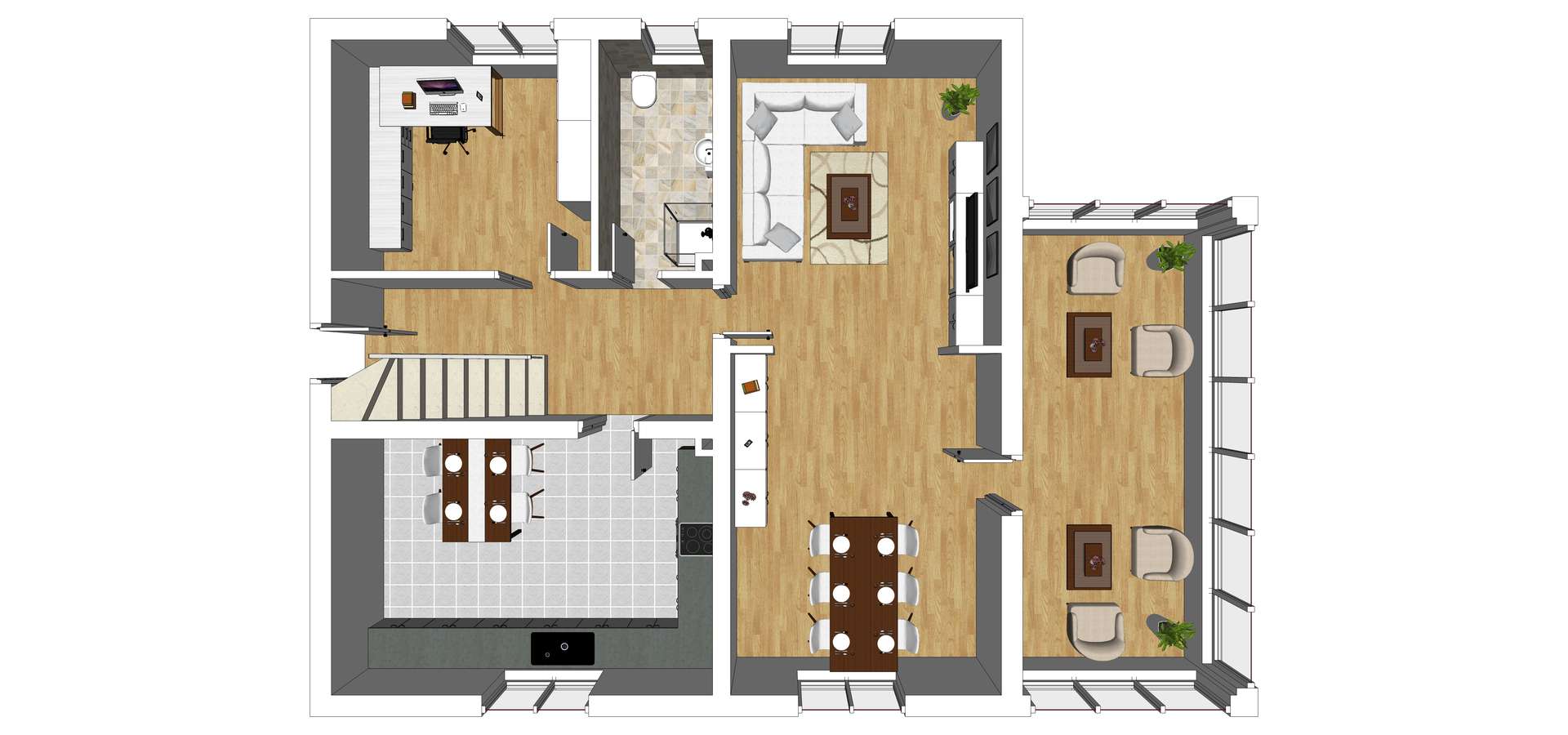 Grundriss Erdgeschoss