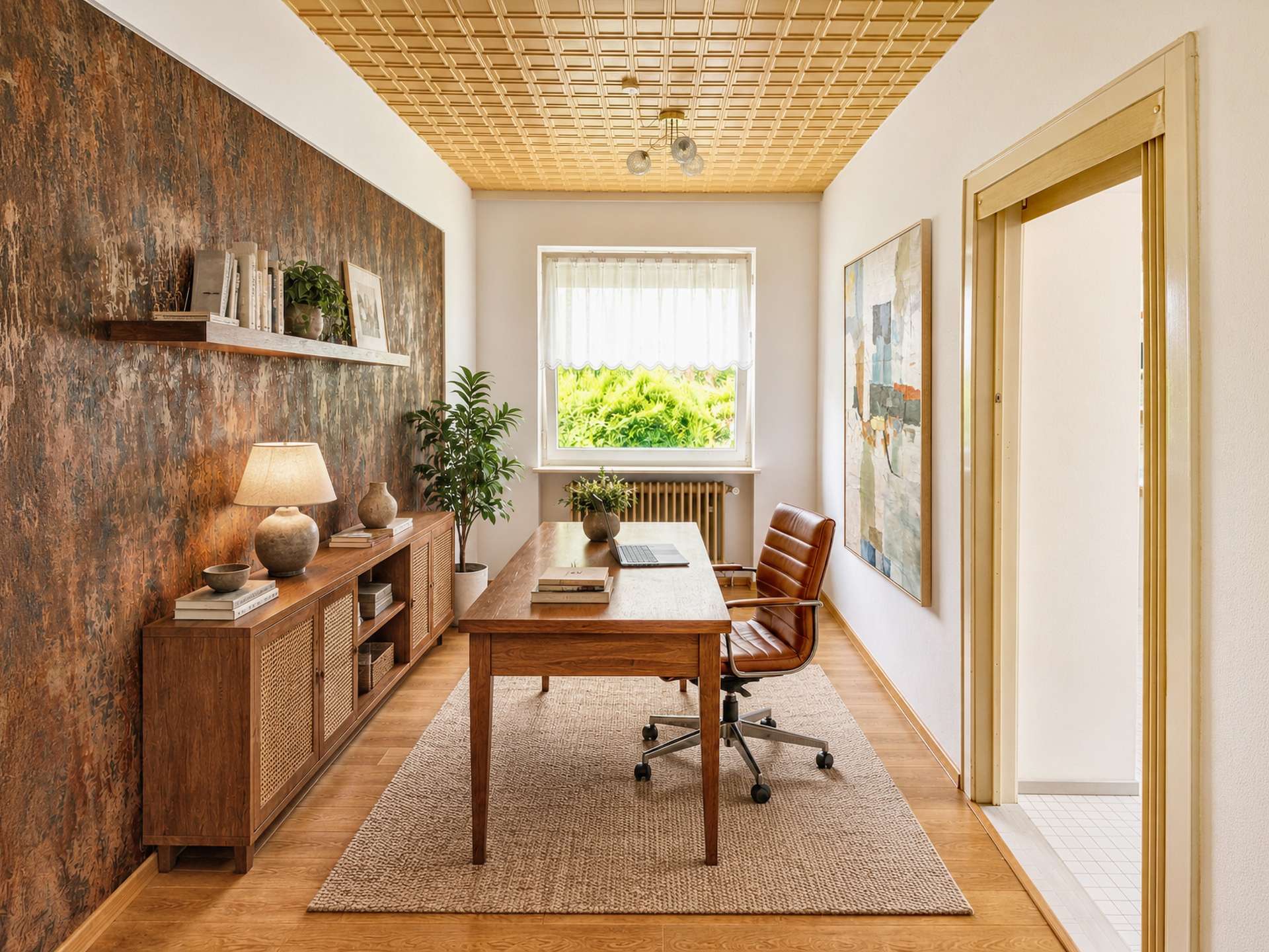 Vision, ein Arbeitszimmer kann entstehen.
