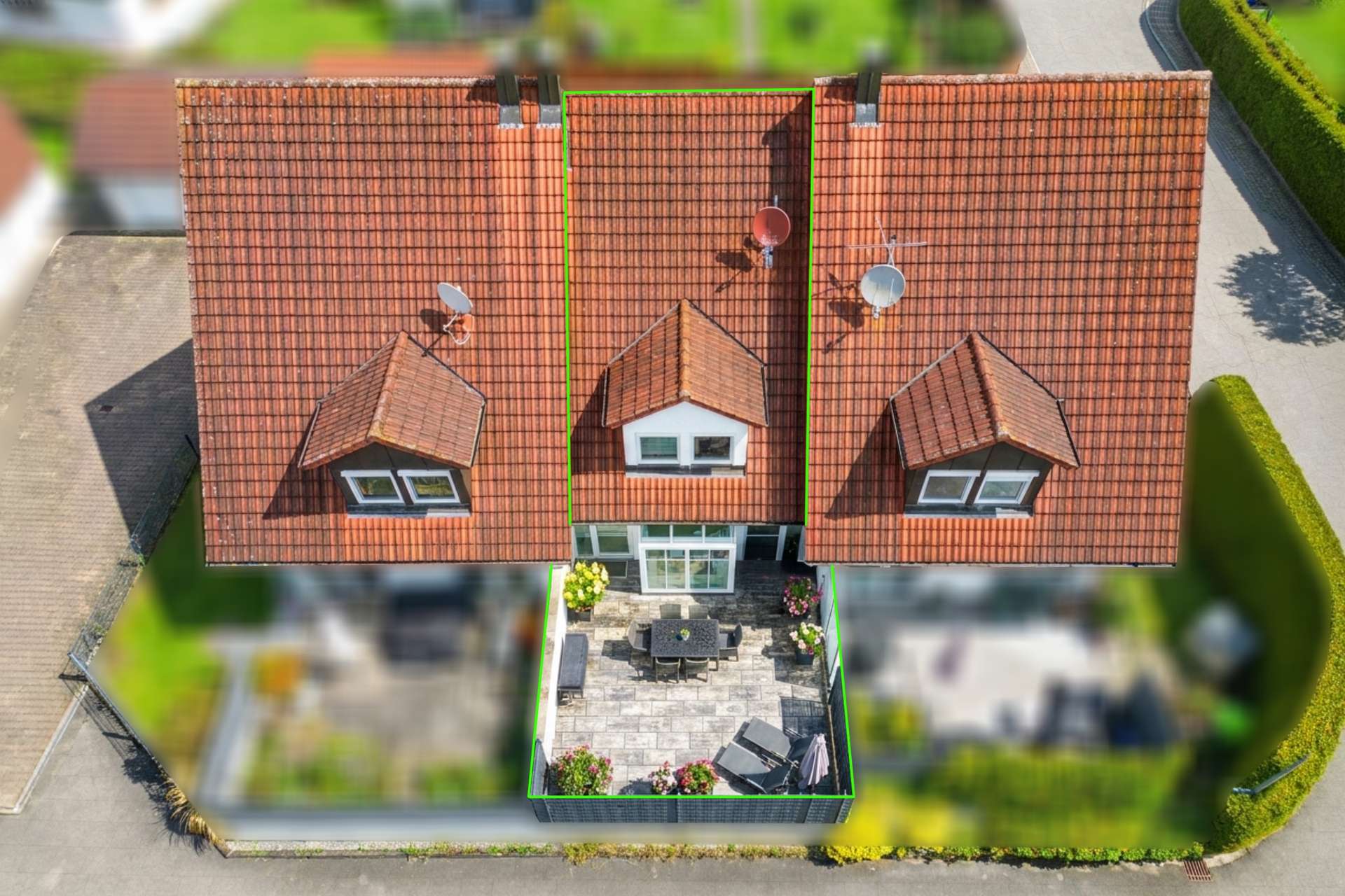 Außenansicht- Vision Terrasse