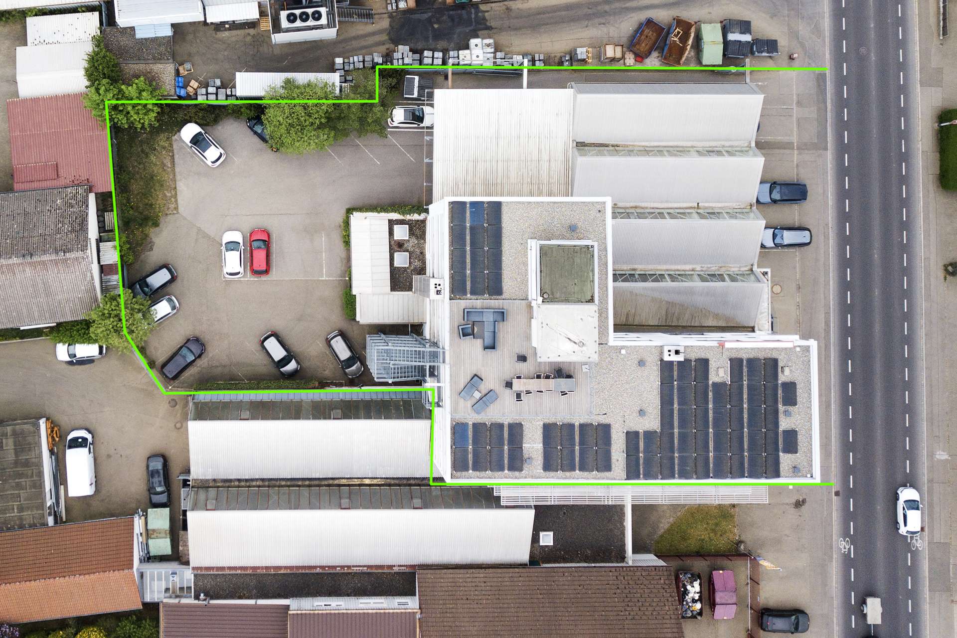 Außenansicht Birdview