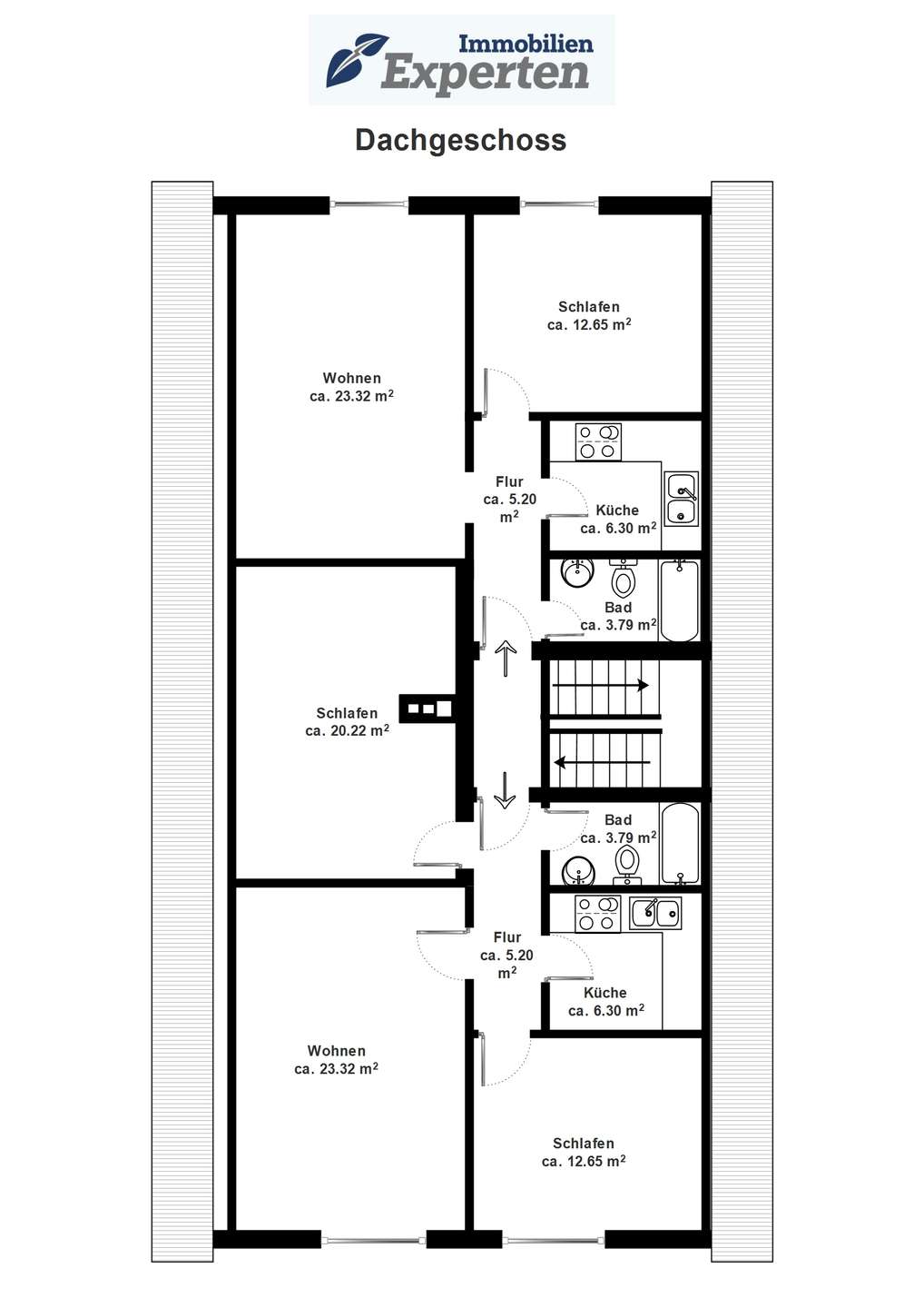 Grundriss im DG