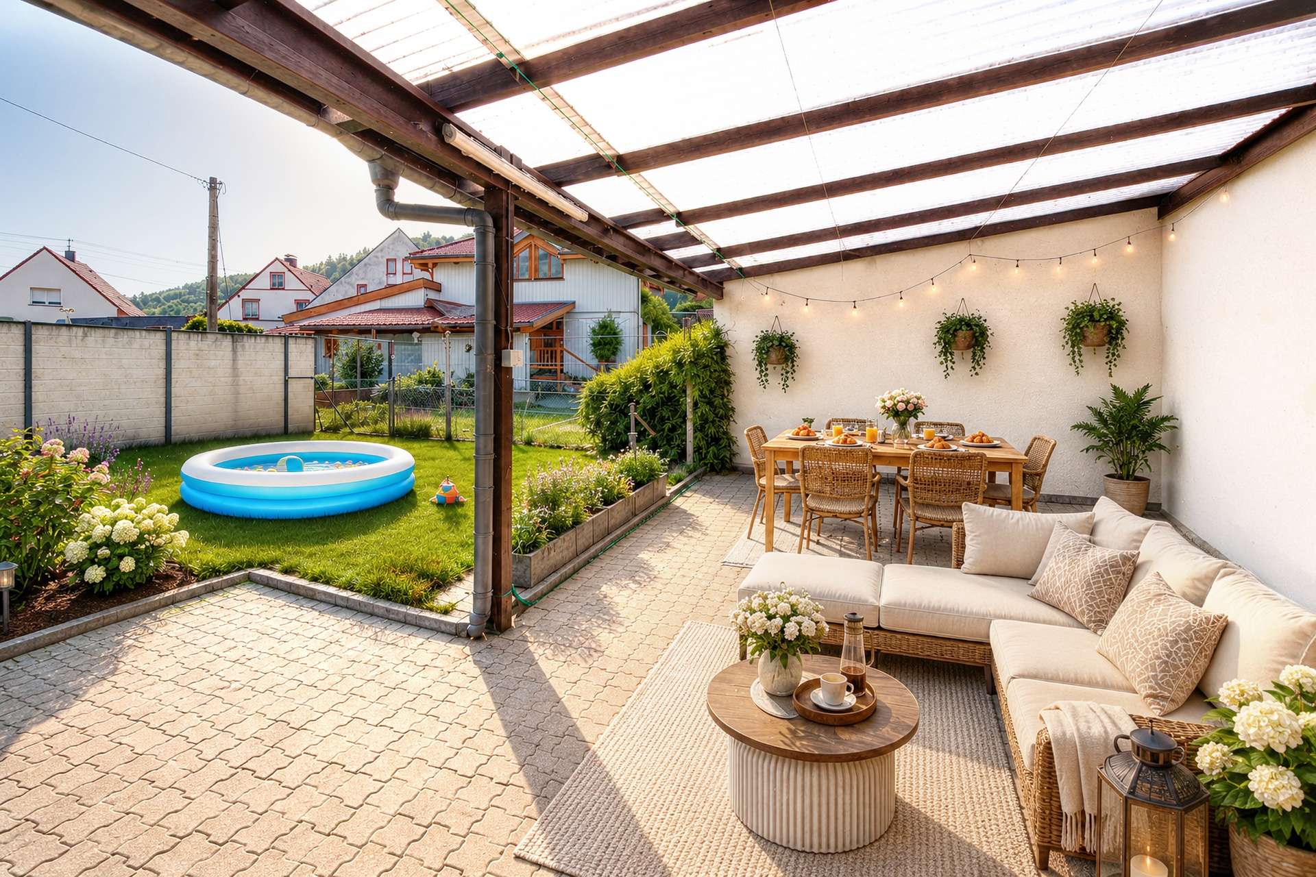 Gartenterrasse Vision