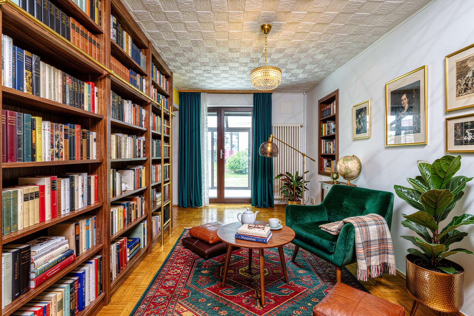 Vision Zimmer zum Wintergarten-Vision Bibliothek